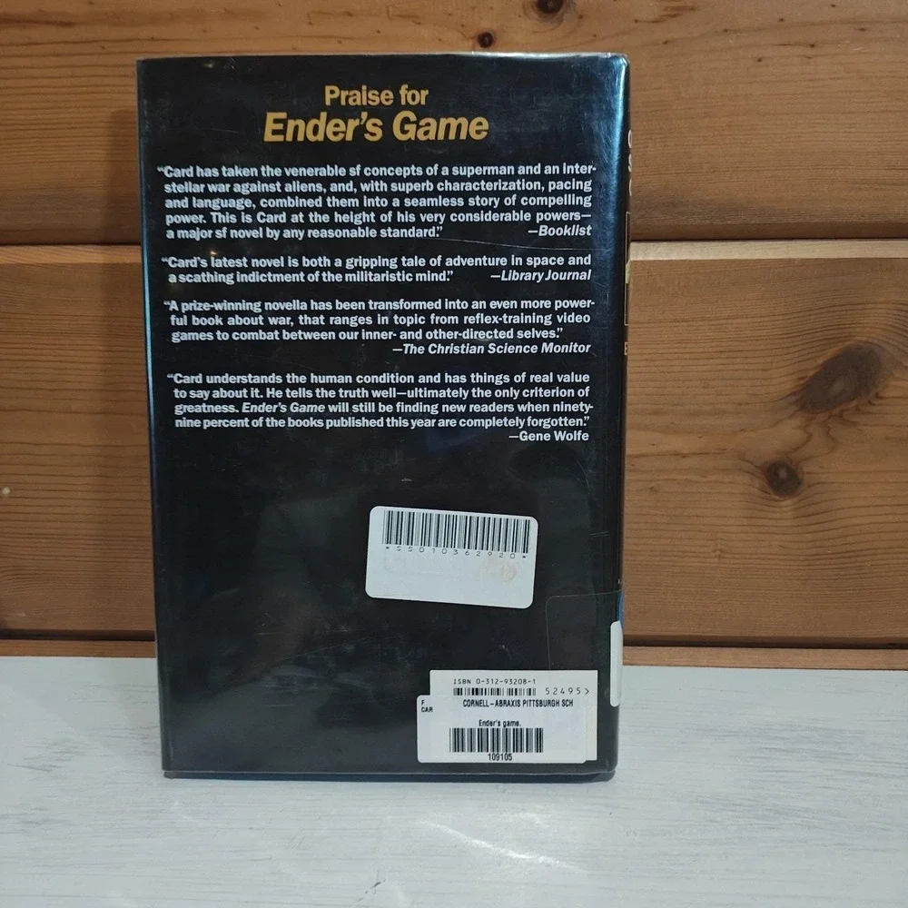 Ender's Game The Ender Quintet‎ Orson Scott Card Tor, 1991 Sci-Fi 9780312932084